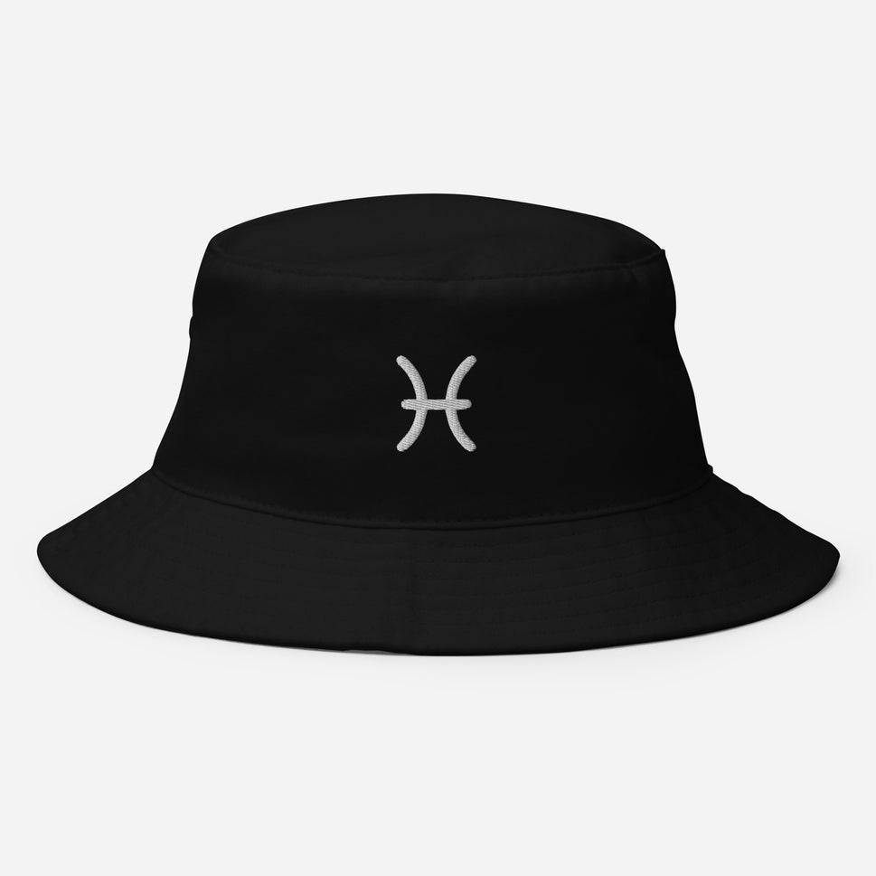 Pisces Glyph Bucket Hat