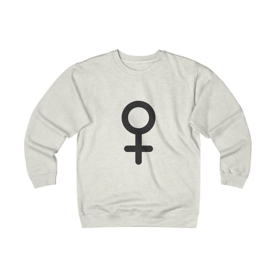 Venus Glyph Heavyweight Fleece CrewOatmeal Heather / S