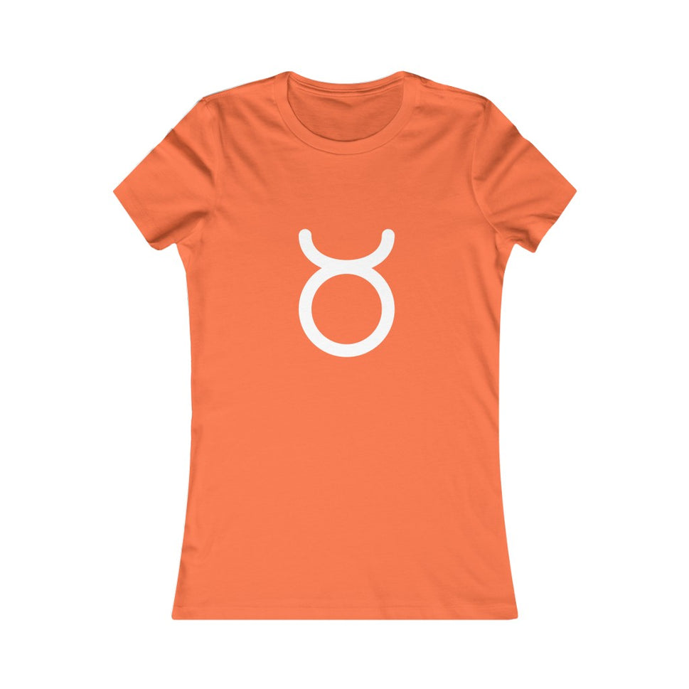 Women's Taurus Glyph TeeOrange / S