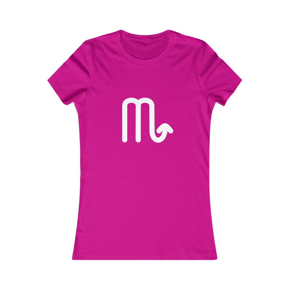 Women's Scorpio Zodiac Sign Glyph TeeBerry / S