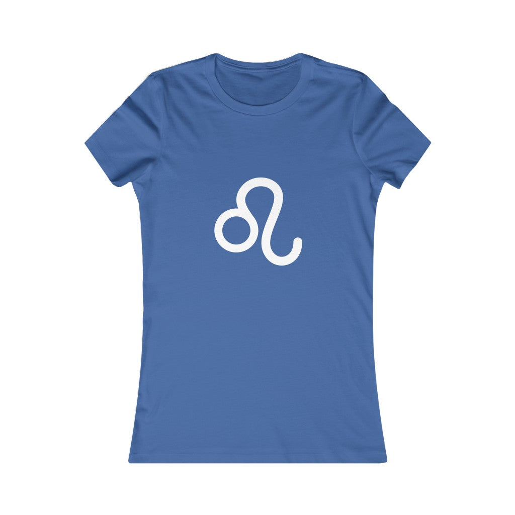 Women's Leo Zodiac Sign Glyph Tee