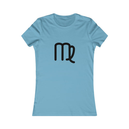 Women's Virgo Zodiac Sign Glyph Tee