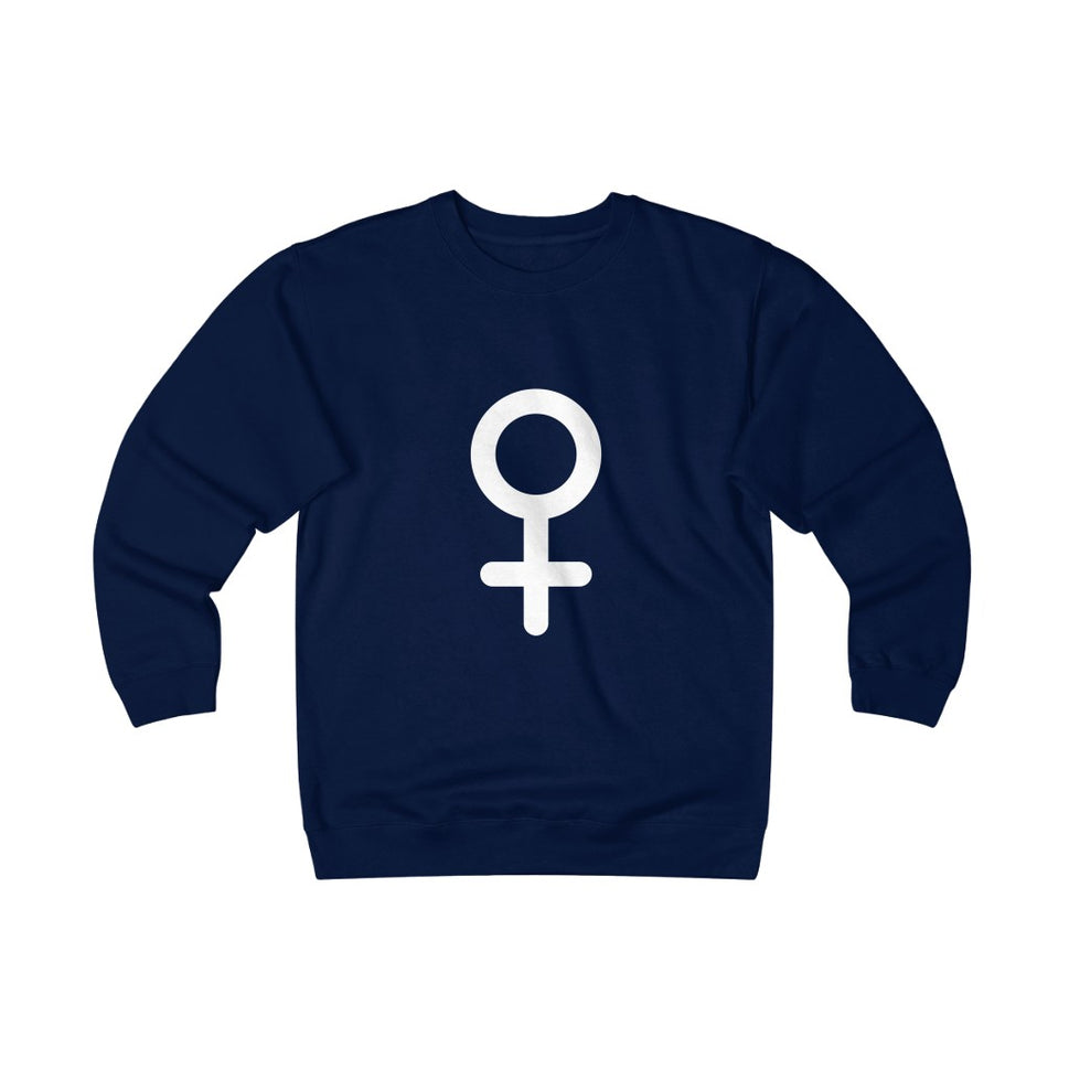 Venus Glyph Heavyweight Fleece CrewNavy / S