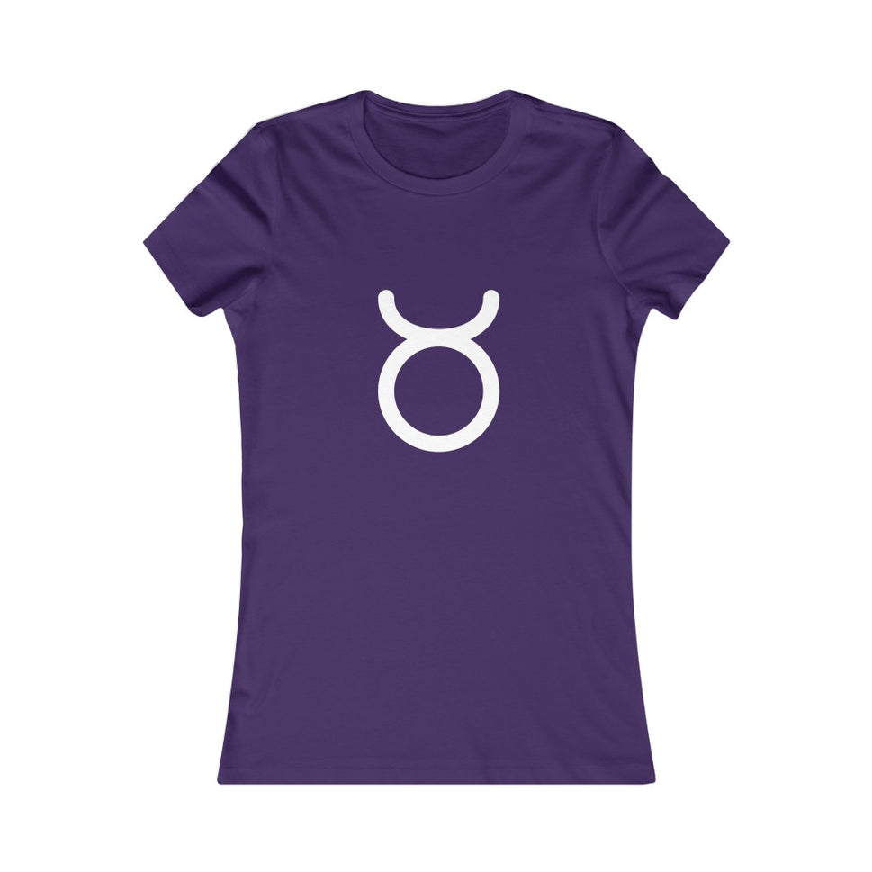 Women's Taurus Glyph TeeTeam Purple / S