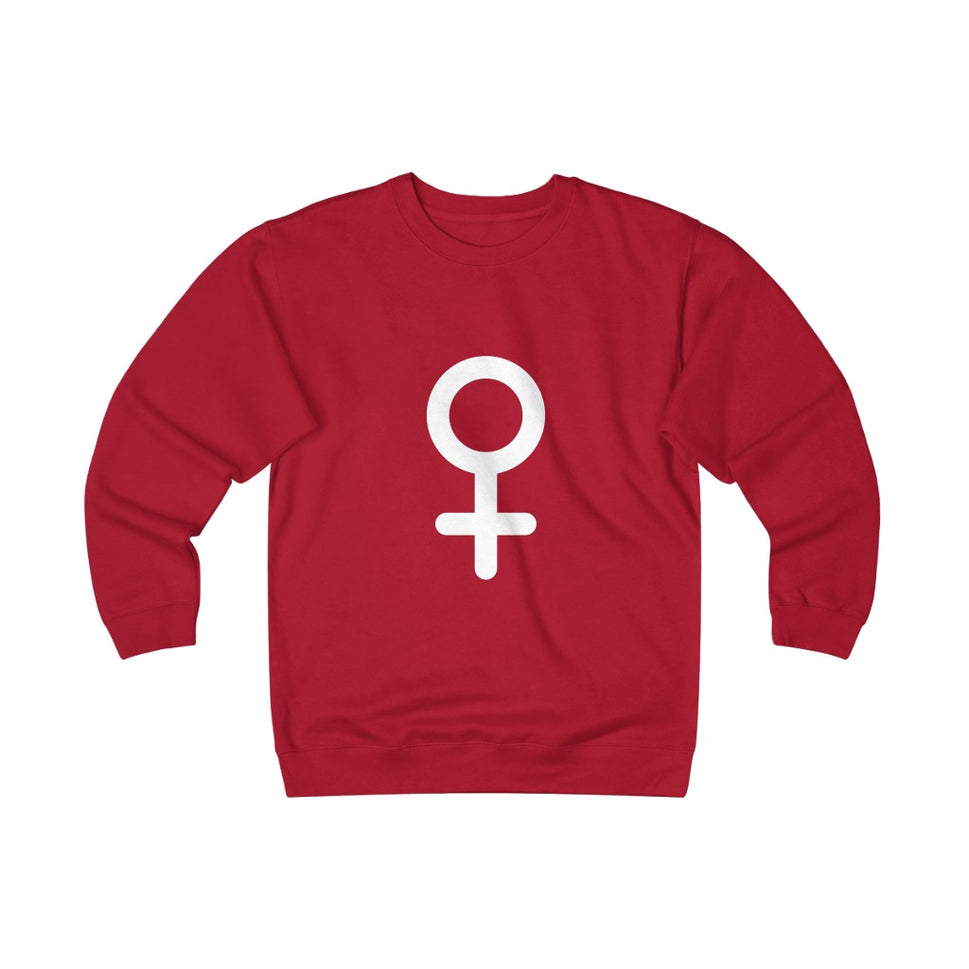 Venus Glyph Heavyweight Fleece CrewRed / S