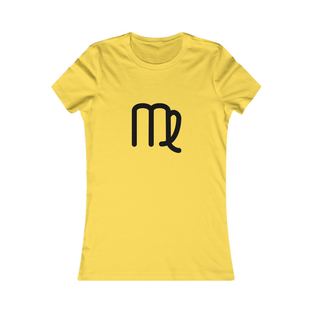 Women's Virgo Zodiac Sign Glyph Tee