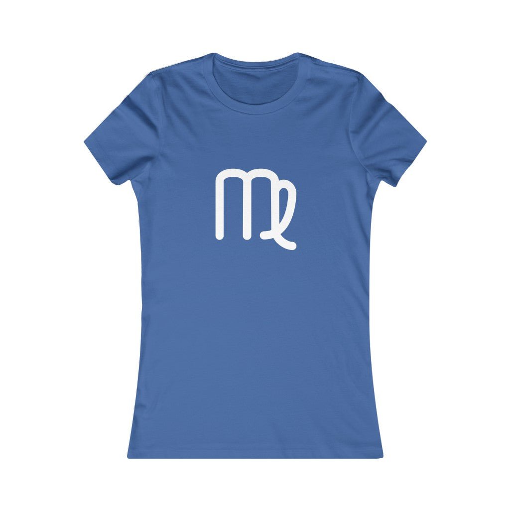 Women's Virgo Zodiac Sign Glyph Tee