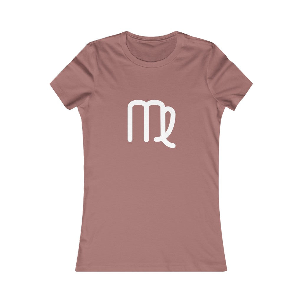 Women's Virgo Zodiac Sign Glyph Tee