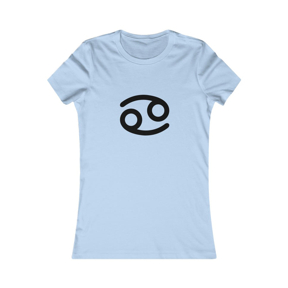 Women's Cancer Zodiac Sign Glyph Tee