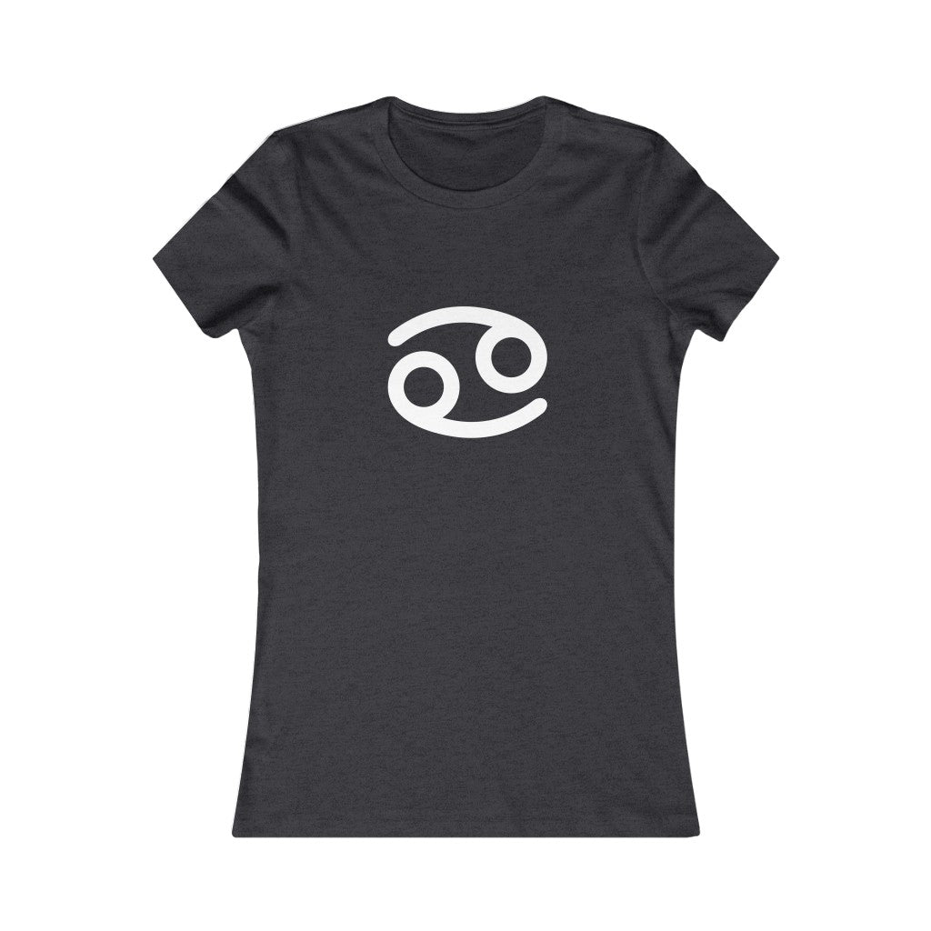 Women's Cancer Zodiac Sign Glyph Tee