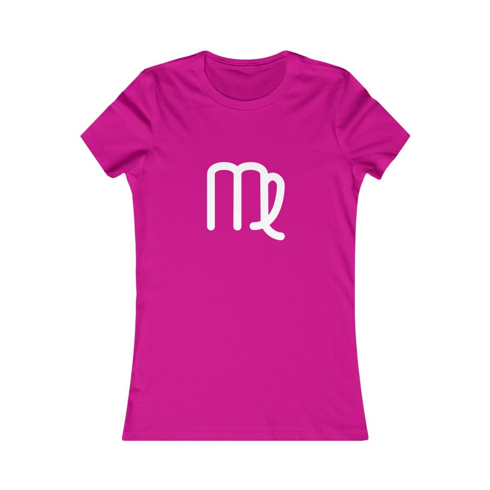 Women's Virgo Zodiac Sign Glyph Tee