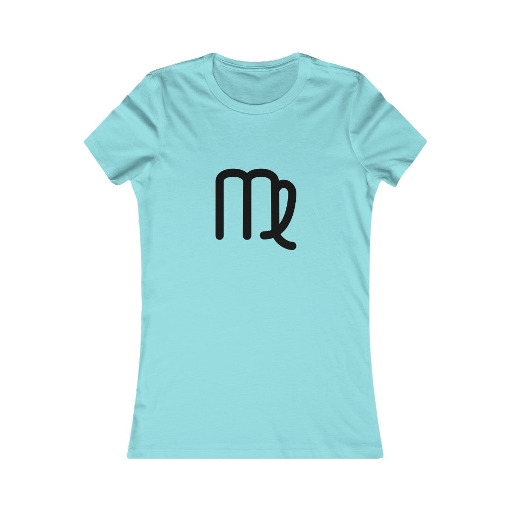 Women's Virgo Zodiac Sign Glyph Tee