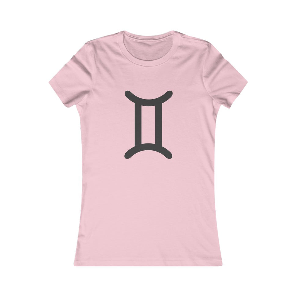 Women's Gemini Zodiac Sign TeePink / S