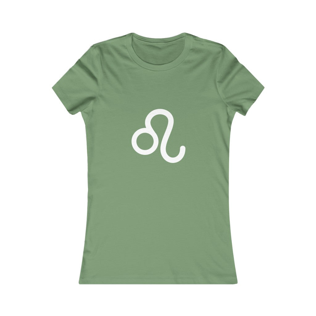 Women's Leo Zodiac Sign Glyph Tee