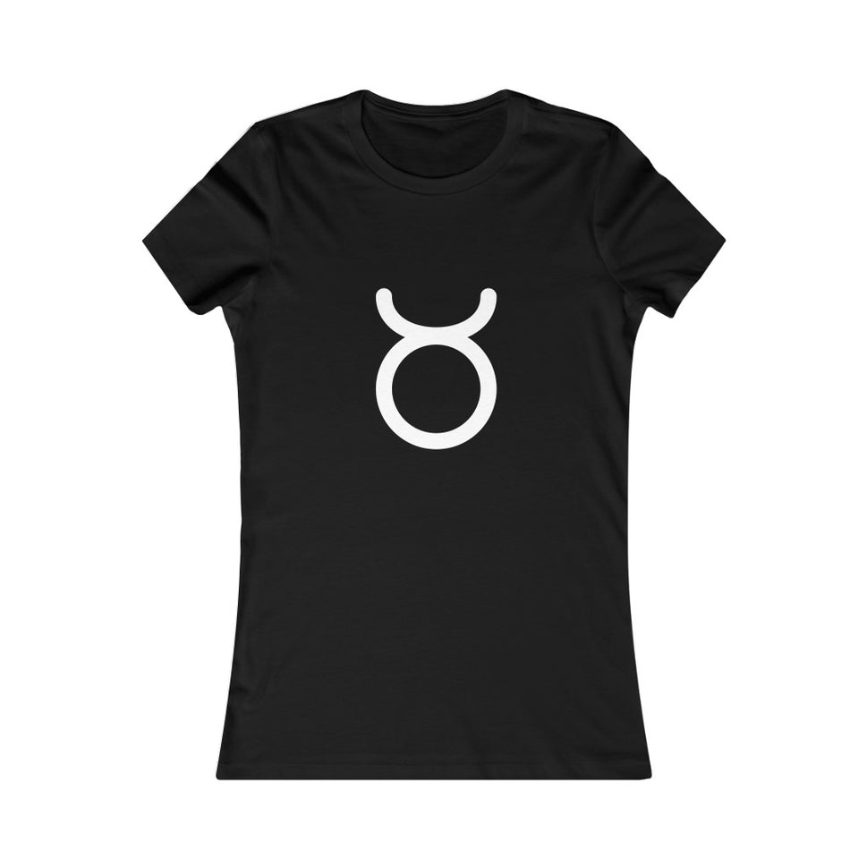 Women's Taurus Glyph TeeBlack / S