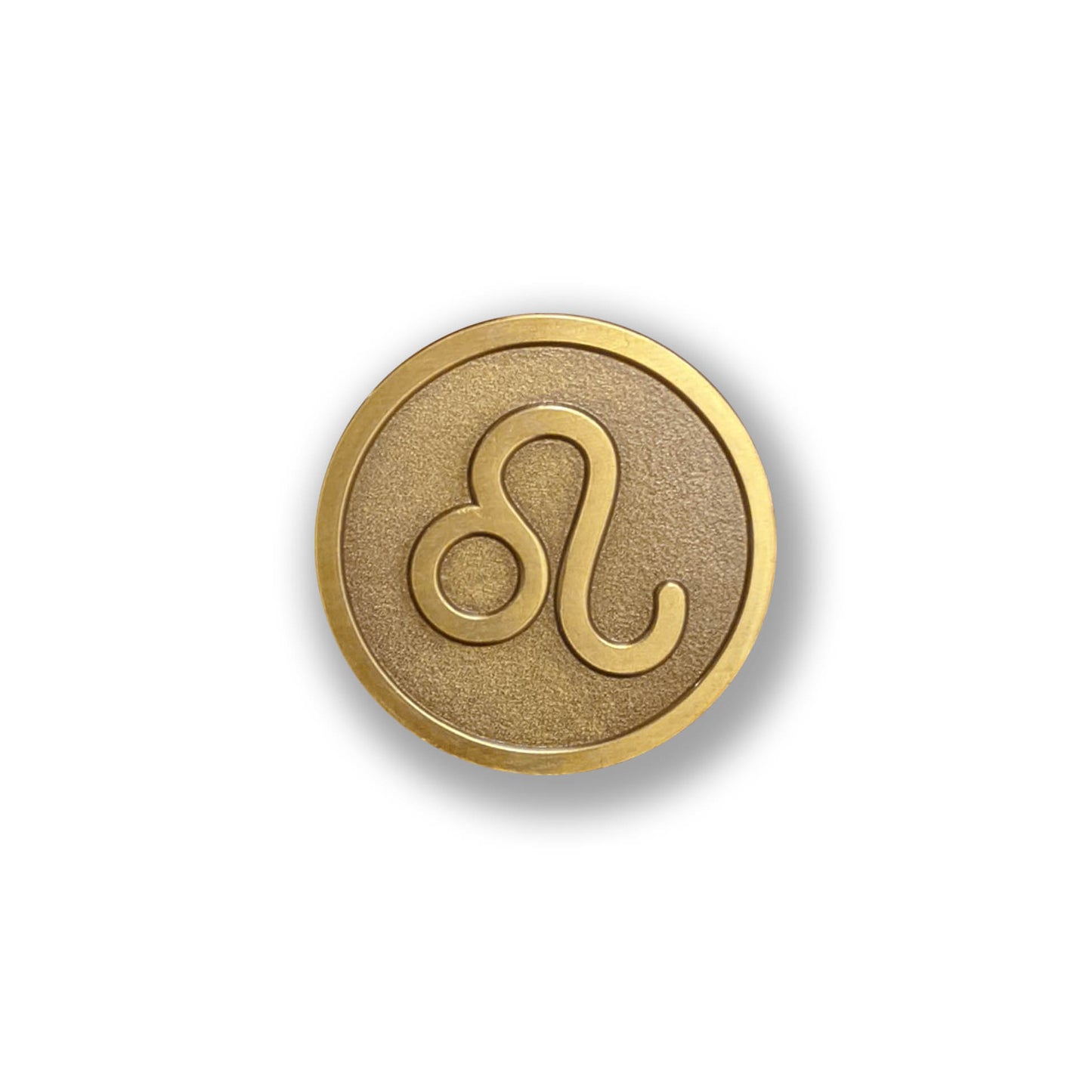 Leo Glyph Magnetic Lapel Pin
